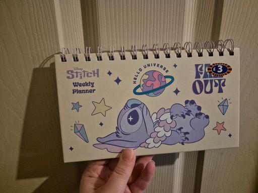  — new Disney Stitch Weekly Planner