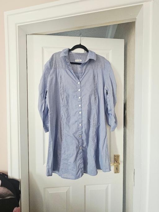  — 100% cotton dress, size 16/18.