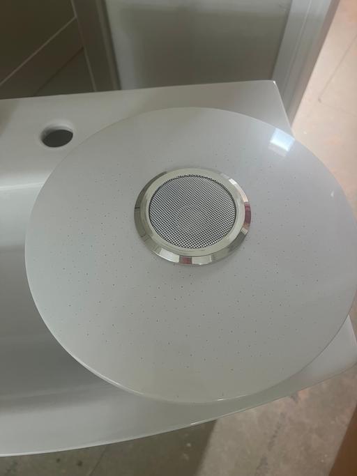  — Bathroom speaker light