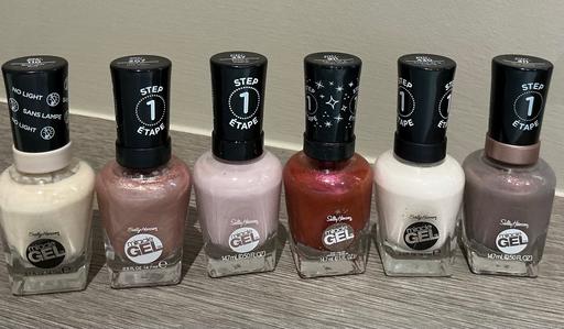  — 6 new Sally Hanson miracle gel nail varnish
