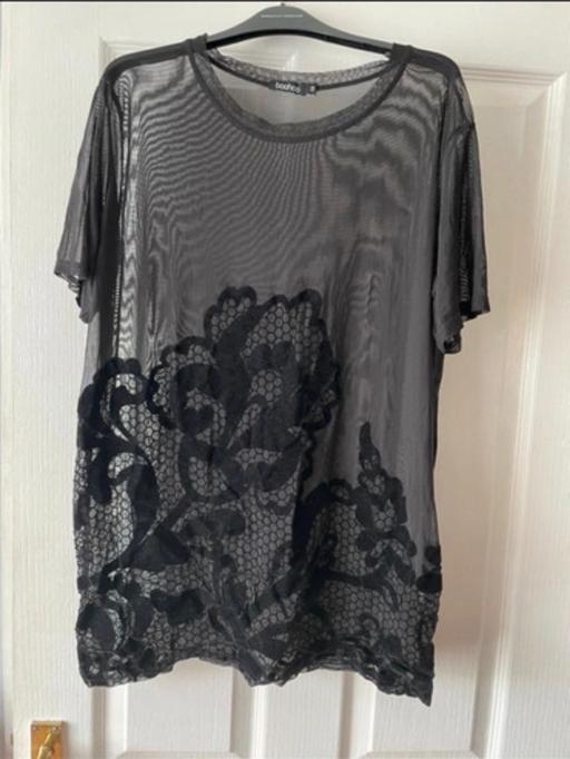  — Sheer tunic