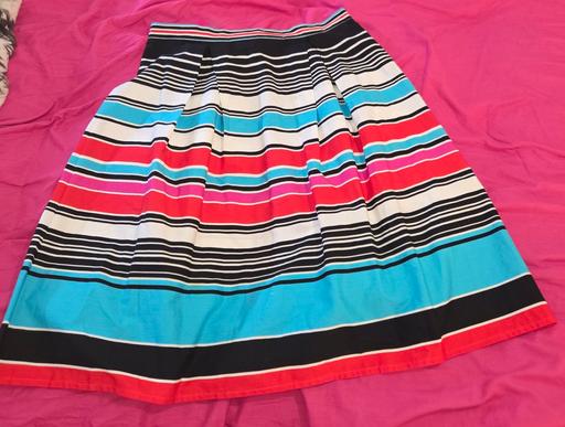  — striped skirt