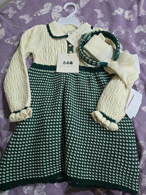  — NEW 2-3 years girls 3 piece dress