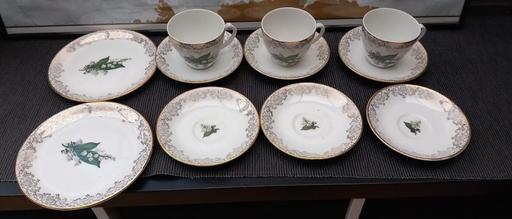  — X3 sets/X3 Soucers/X2 side plates Alfred Meak