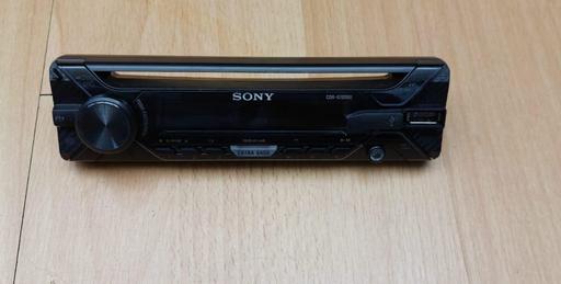  — car cd radio Sony CDX-G1200U
front panel only