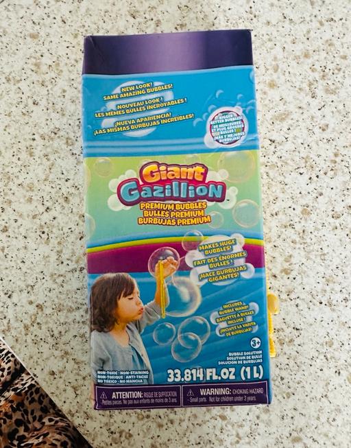  — Bubbles for kids 1 litter box