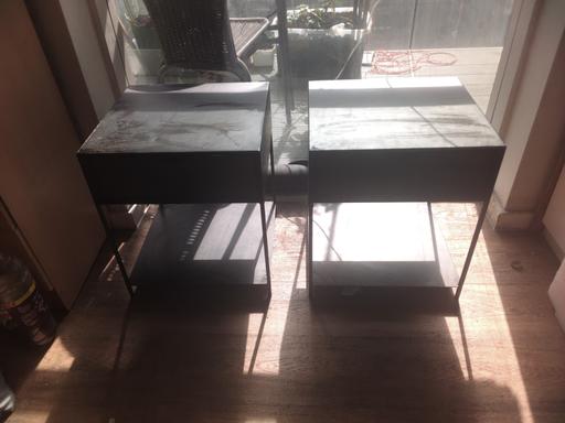  — metal side drawers