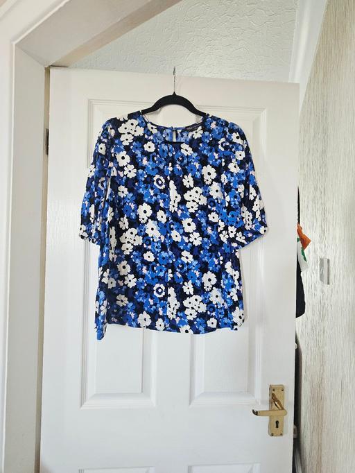  — M&S pretty summer blouse, size 12.