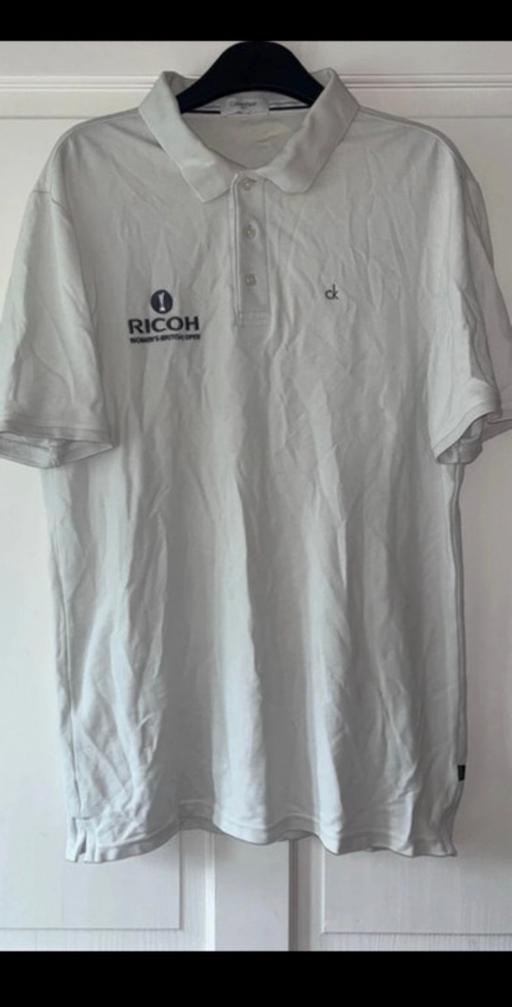  — men’s calvin klein polo