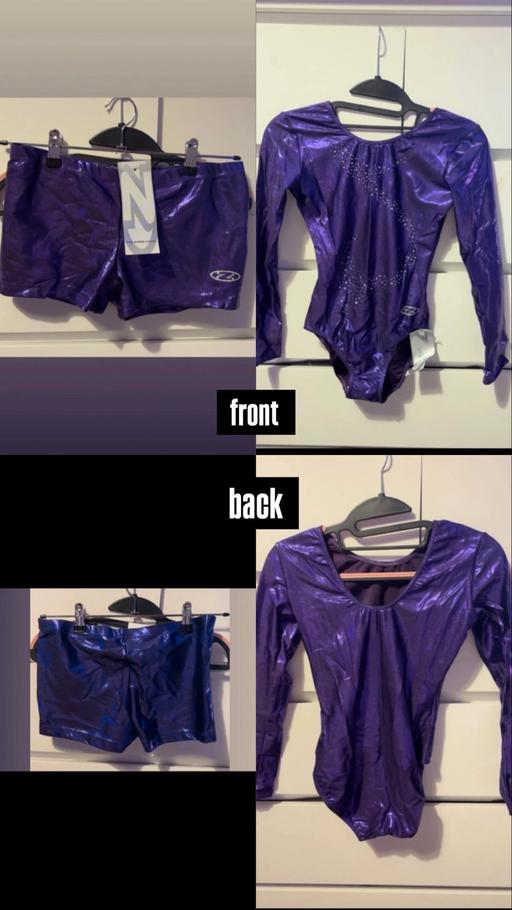  — women’s leotard & shorts