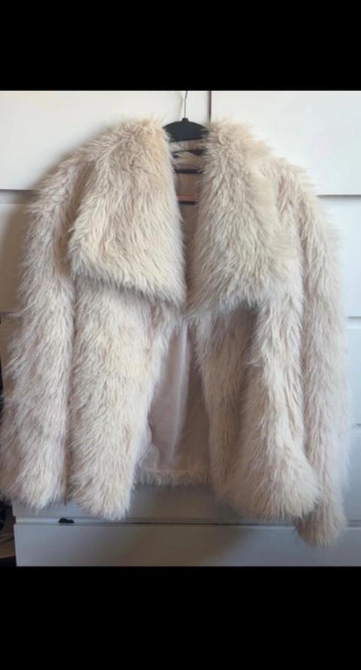 — faux fur coat