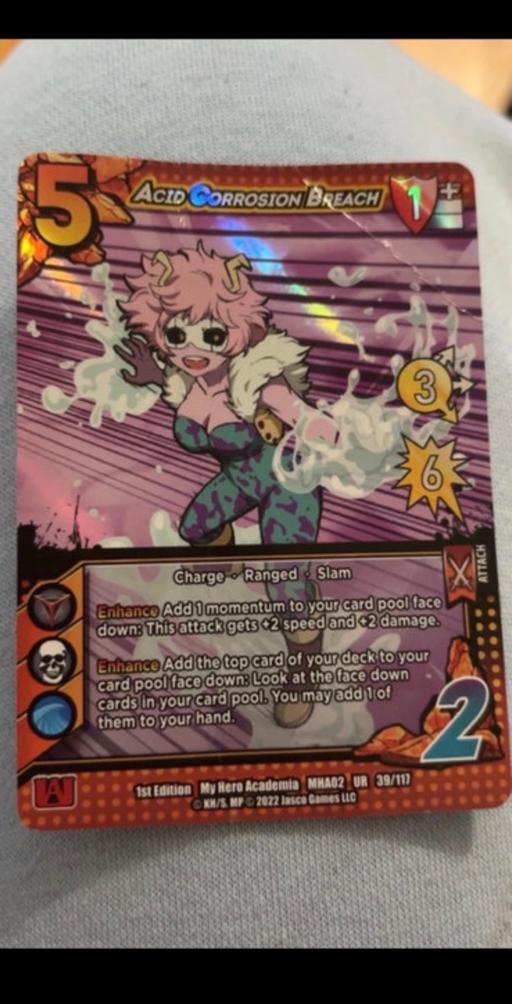  — my hero academia card