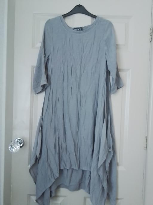  — size 12 linen dress