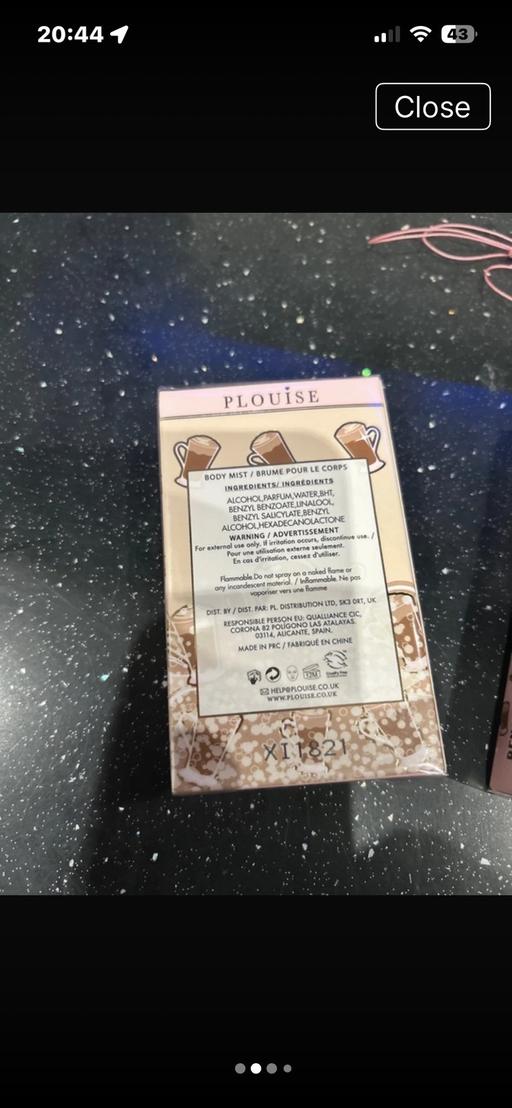  — 29 X PLouise New sealed body mist perfumes