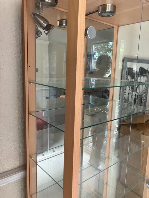  — Glass  Display Cabinet