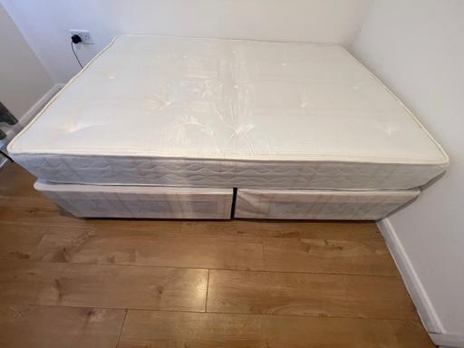  — Lovely double divan and mattress 7 days old