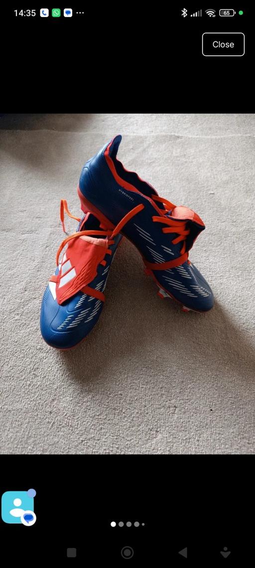  — Adidas predator football shoes size 8