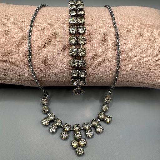  — Beautiful Vintage 50’s Diamanté Set