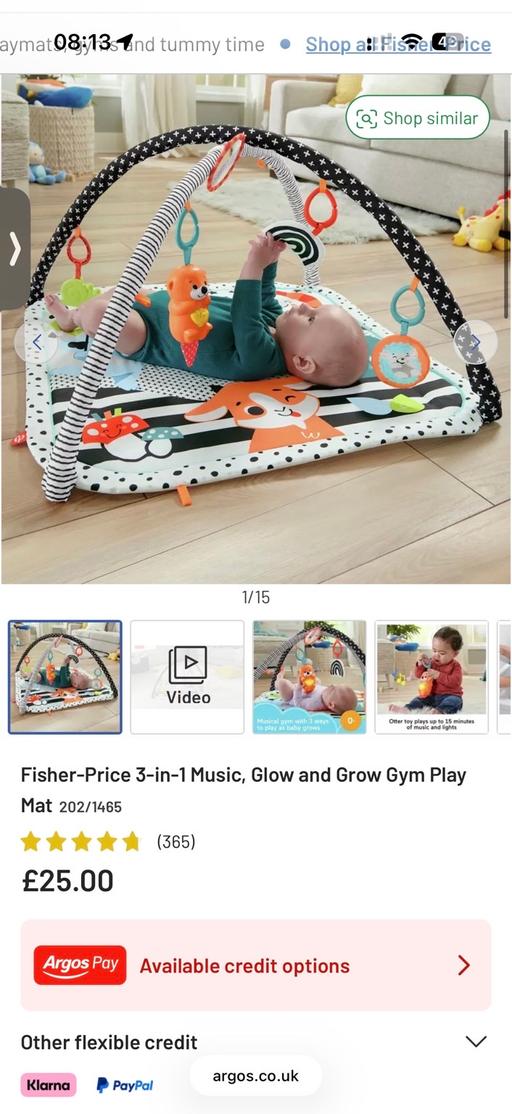  — Baby gym
