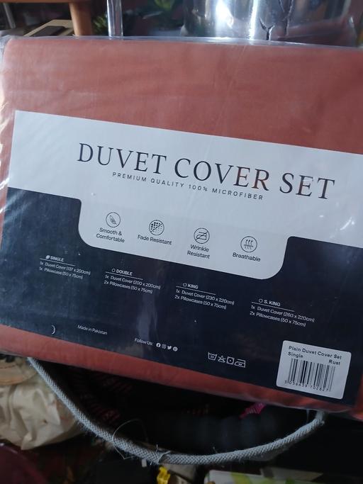  — new duvet cover single
