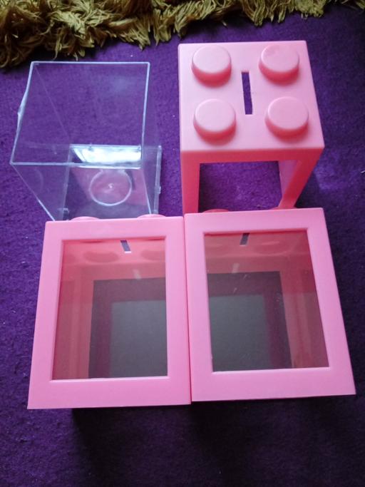  — joblot of moneyboxes/ watch display boxes
