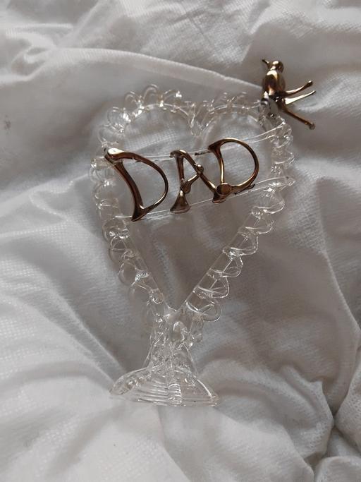  — dad artifical plastic ornament