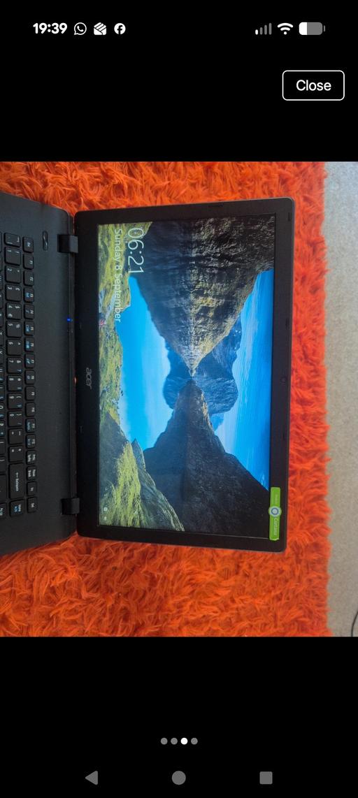  — Acer aspire laptop