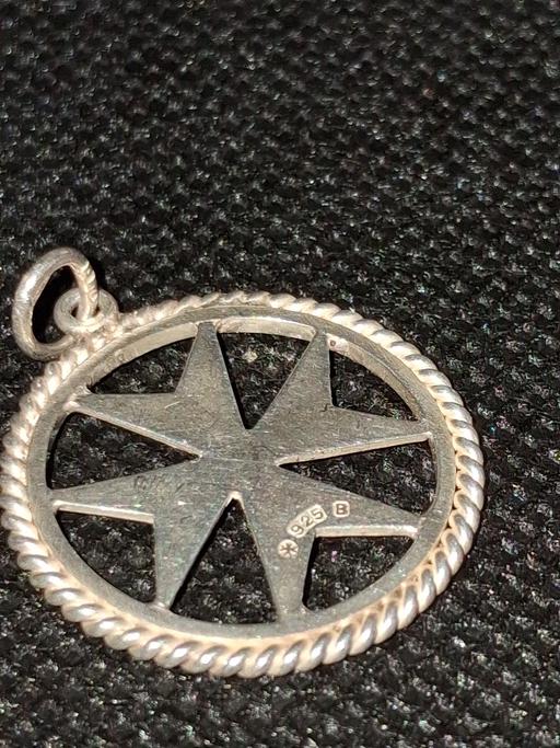  — 925 Maltese pendant.