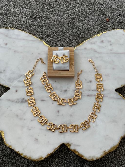  — 18k gold plated jewellery set