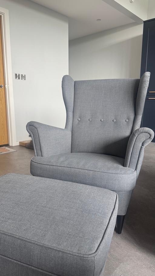  — Wing Chair & Foot Stool