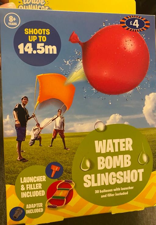  — Water bomb sling shot