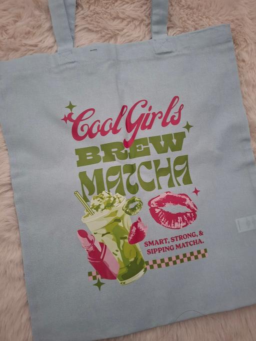  — blue matcha bag