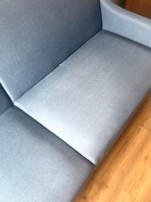  — Blue sofa bed