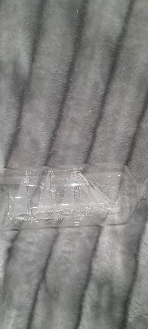  — sailing ship inside a glass bottle