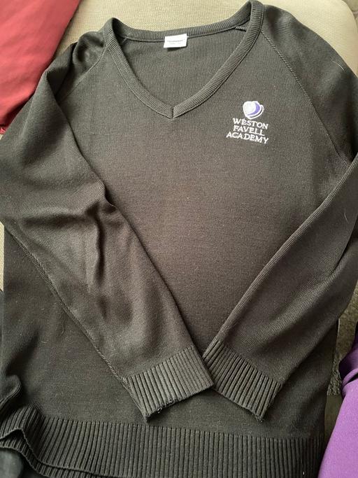  — Weston Favell academy uniform jumper