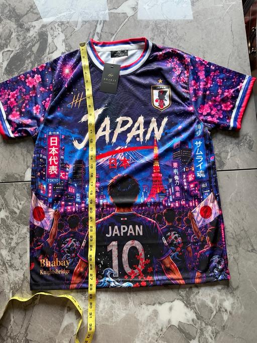  — Japan inspired football related graphic tee
