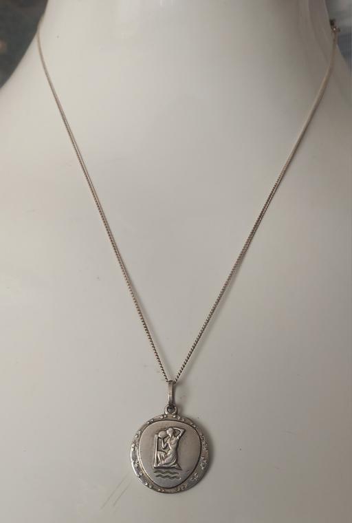  — Vintage sterling silver aquarius Zodiac