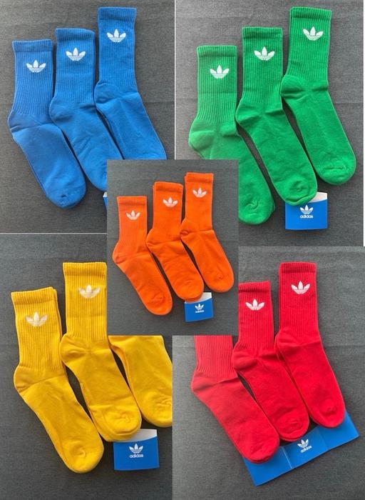  — Adidas originals socks 3 pairs men woman gift