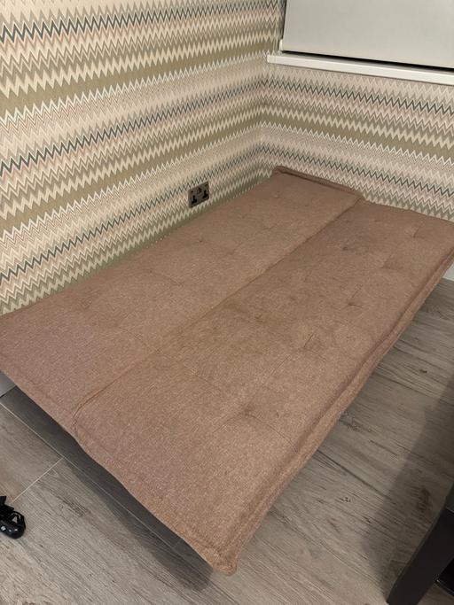  — Brown convertible sofa