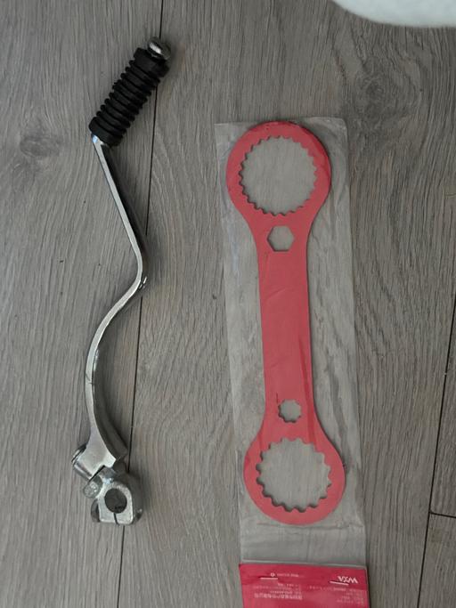  — Motorcycle Kick Start Lever + Gear Shaft