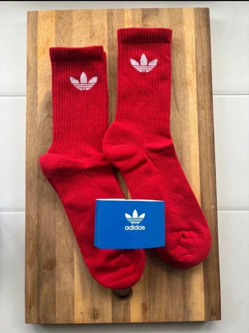  — Adidas red socks World Cup Large 7-11 uk