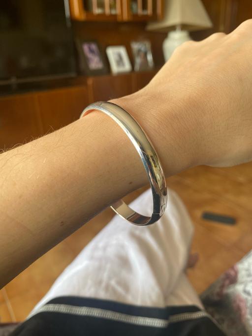  — 925 Hallmarked Adjustable Silver Bangle