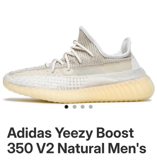  — Adidas Yeezy Boost 350 V2 Natural Men's