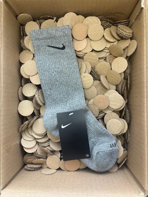  — Nike grey Small sock 2-6 uk men woman kids