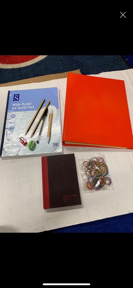  — Stationary items