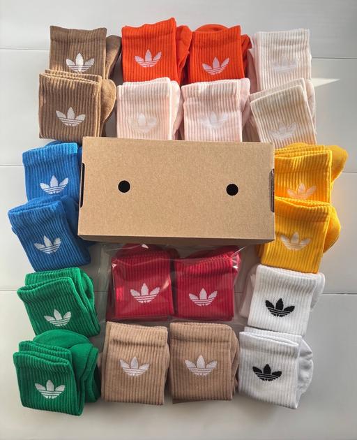  — Adidas socks 2 pairs + gift box birthday new