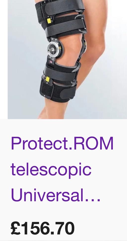  — Knee brace