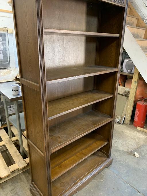  — Oak bookcase