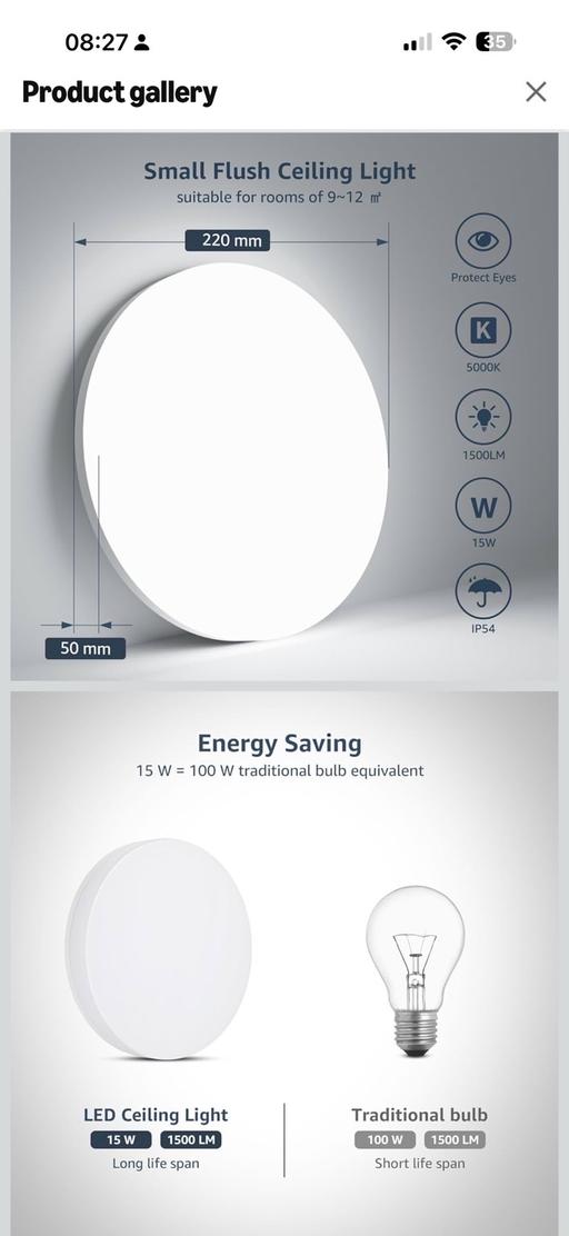  — LED Ceiling light