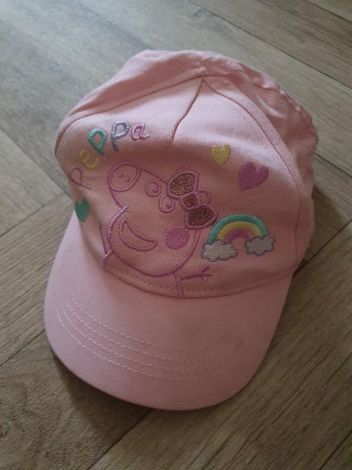  — Peppa Pig pink girls hat/cap (1-3 years)